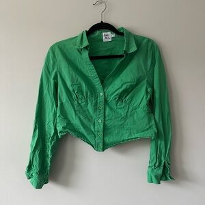 Princess Polly Vibrant Green Top